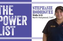 Nation's Restaurant News 2023 Power List Stephanie Rodriguez WaBa Grill