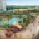 Rendering of new flagship resort in Hollywood Fla south view from beach