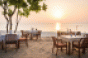 empty beach restaurant