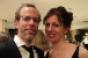 Dan Barber whose restaurant Blue Hill in New York City was named the Outstanding Restaurant of the year an his wife Aria