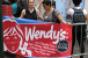 Coalition of Immokalee Workers protestors assailed Wendys for failing to join the Fair Food Program