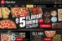 Pizza Hut 5 Flavor Menu