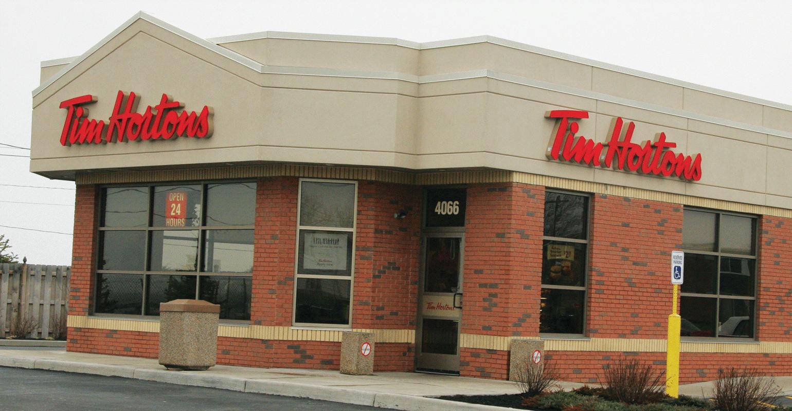 Canadian Fast Food Restaurant - Review of Tim Hortons, Clearwater