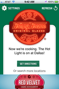 Krispy Kreme app