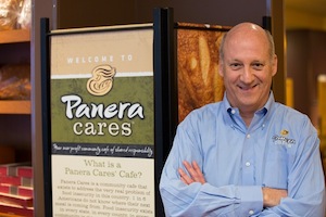Ron Shaich at Boston Panera Cares opening