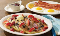 Multi-Berry Pancake Breakfast