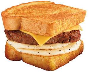 The Angus Steak Big N’ Toasted breakfast sandwich
