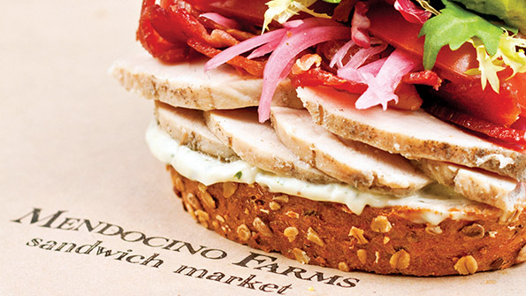 Mendocino Farms sandwich
