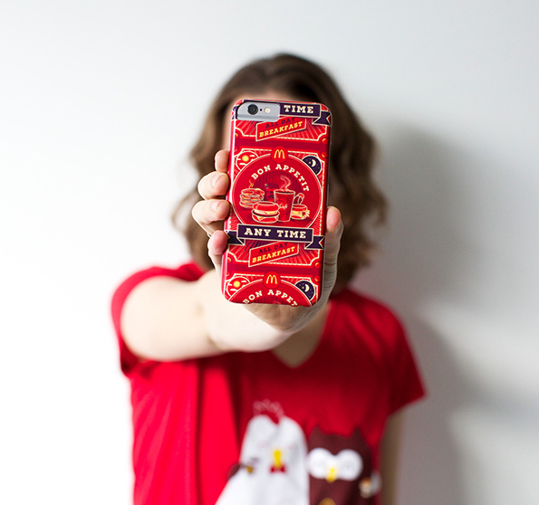 McDonald's Threadless phone