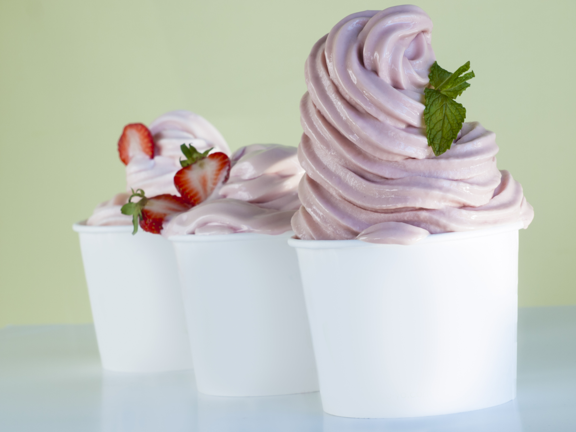 Frozen yogurt 