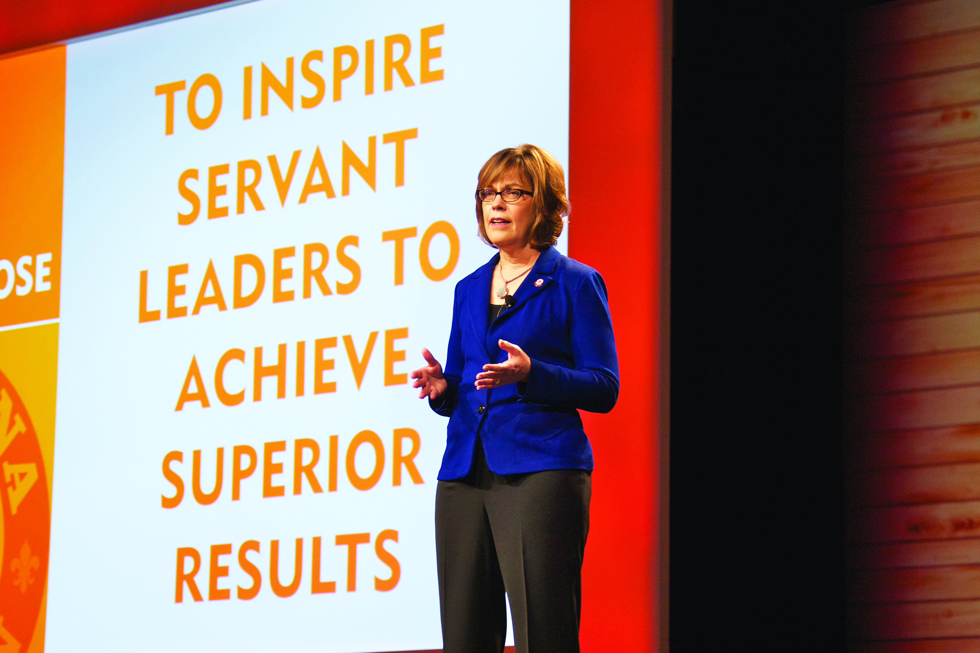 Cheryl Bachelder speaking