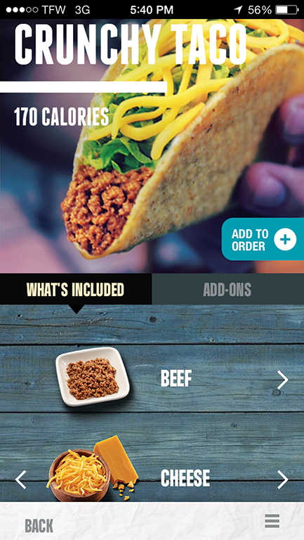 Taco Bell app