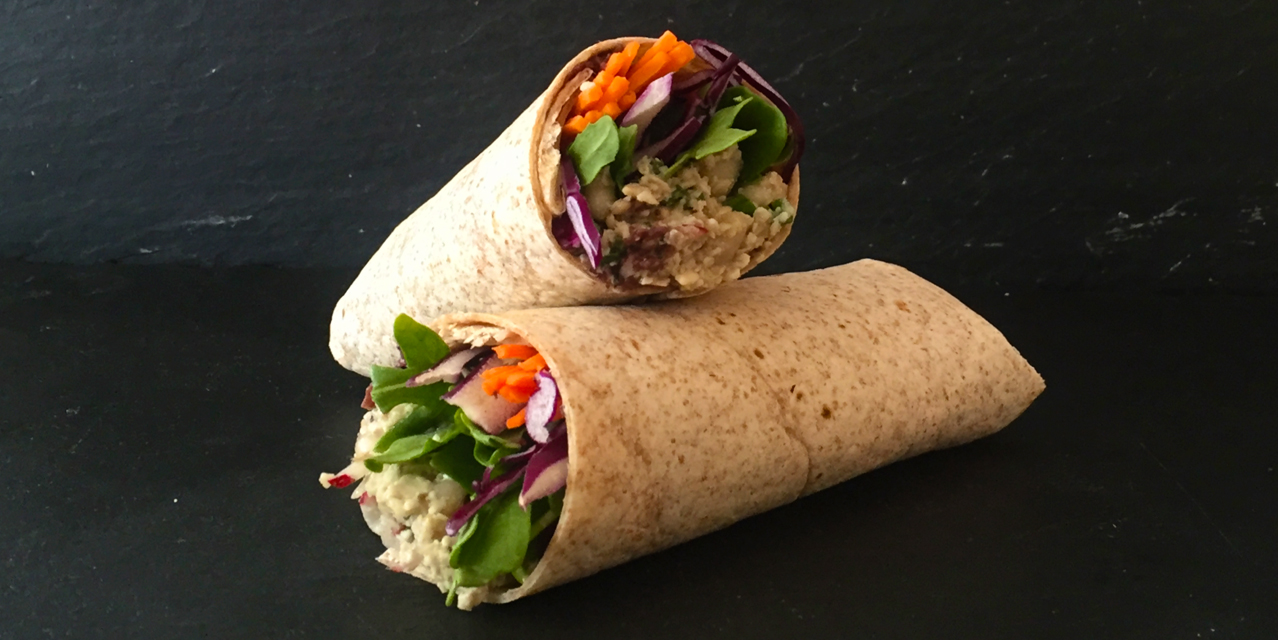 Sunflower Seed Tuna Wrap