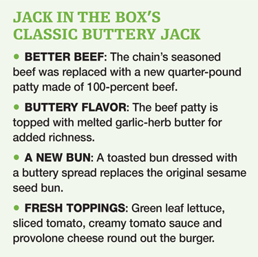 Jack in the Box's Classic Buttery Jack