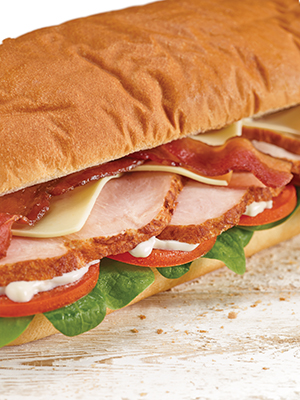 Subway Carved Turkey sandwich